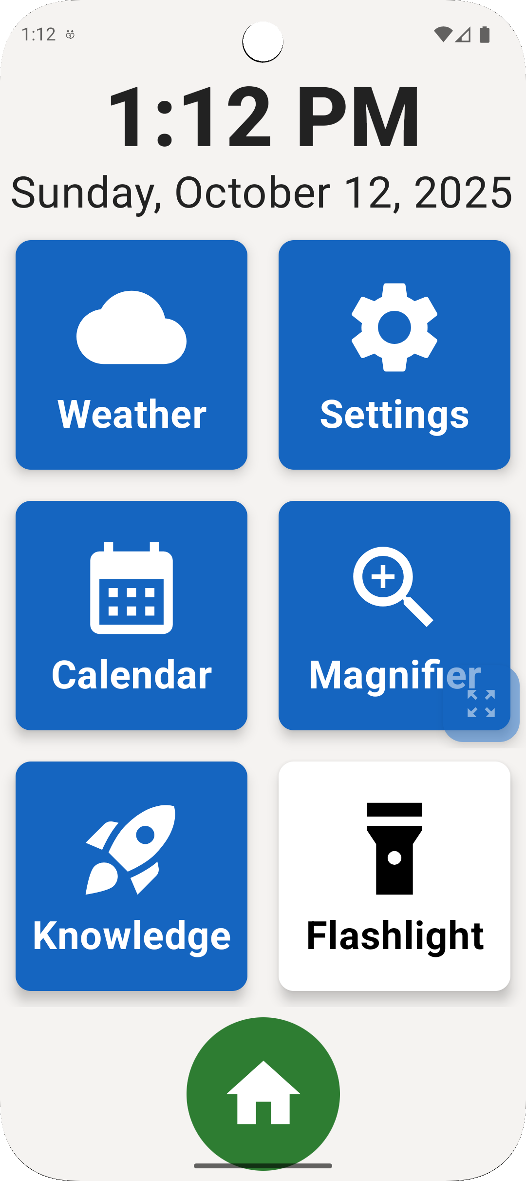 EverMate Main Screen - Light Mode